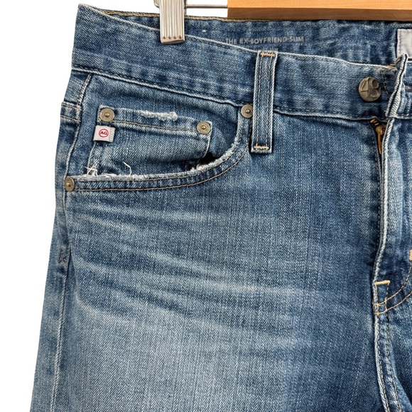 Ag Adriano Goldschmied Blue Skinny Jeans - Picture 4 of 5